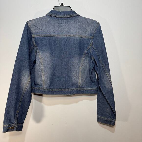 Women’s Cropped Denim Jacket. Size M - Picture 5 of 11